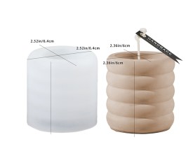 Molde silicona fanal 5 rayas horizontales 